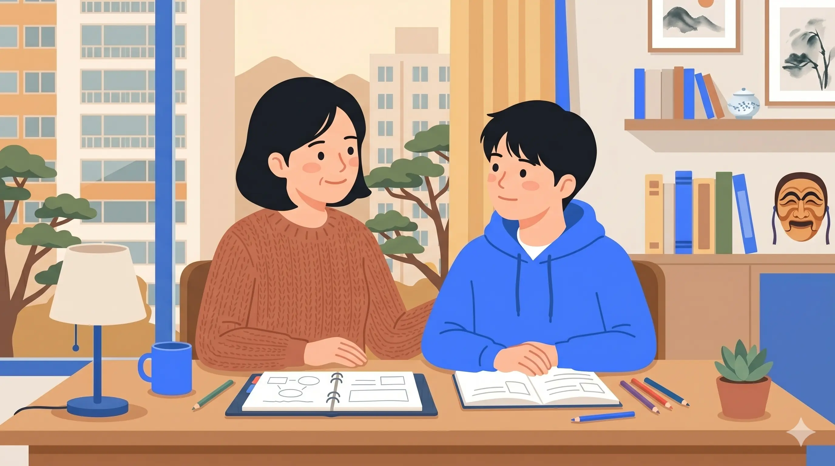 [칼럼] "공부 좀 해!"가 안 통하는 이유 — 사춘기 자녀 공부 대화법 5가지