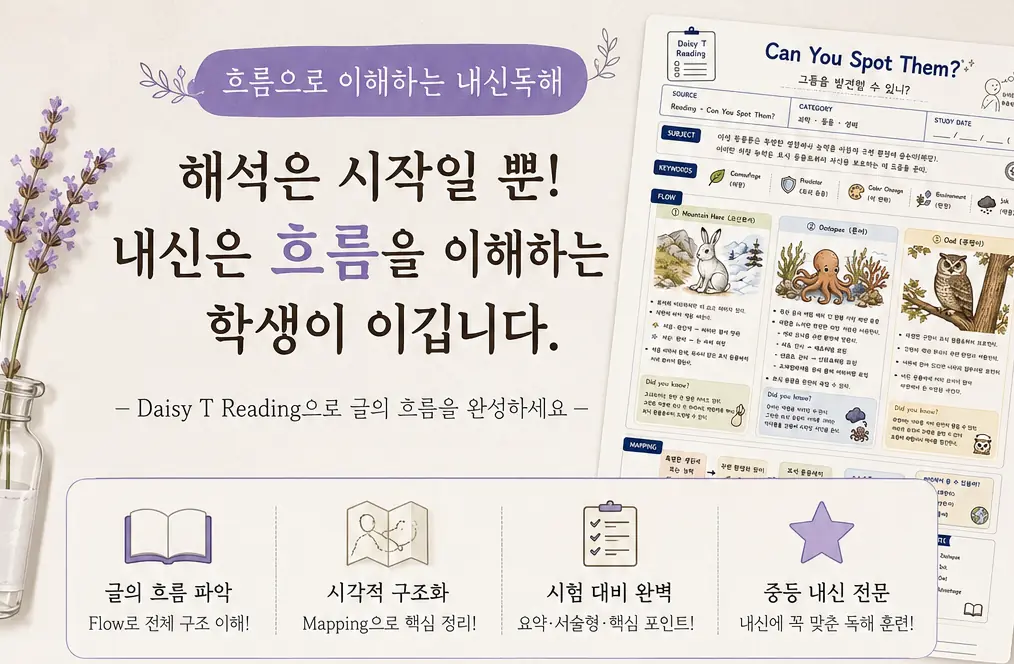 파인티처 윤유림 선생님의 내신대비 집중반 (중1/중2/중3)수업 썸네일 사진